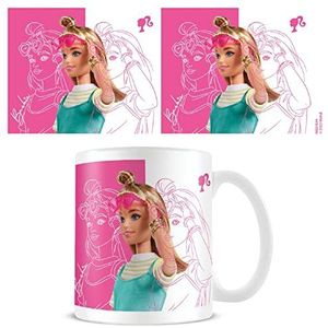 Pyramid International Barbie Mok (Barbie Girl Design) 11oz keramische koffiemok, koffiemokken voor vrouwen en mokken voor mannen - officiële merchandise