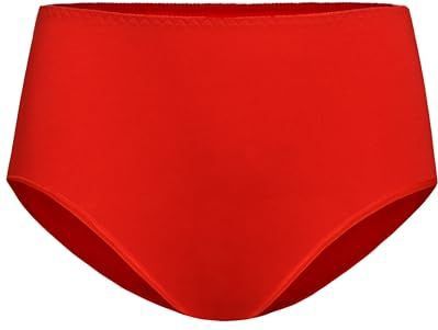 Teyli - Katoenen Slip - Rood - Dames - Hoge Taille