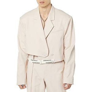 maison blanche Alle geslachten Bijgesneden Jas, Hushed Violet, 8, Hoed Violet