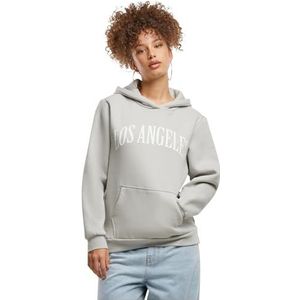 Miss Tee Sweatshirt 'Los Angeles'  grijs / wit