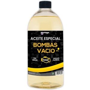 PLANTAWA Vacuümpompolie, 750 ml, vacuümmachine, universeel geschikt voor alle pompen, airconditioning, roterende pompen, scheppompen, pompen, vodden