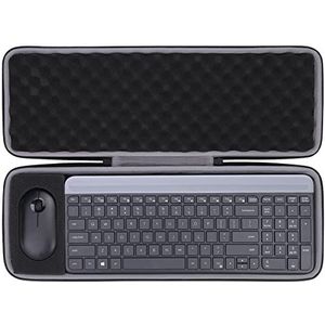 co2CREA Reisopberghoes voor Logitech MK470, draadloos toetsenbord en muisset (alleen hoes)