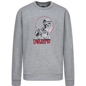 RUNNOWEEN Adamski Heren Sweatshirt voor Vrije Tijd | Sport, Grijs, XL