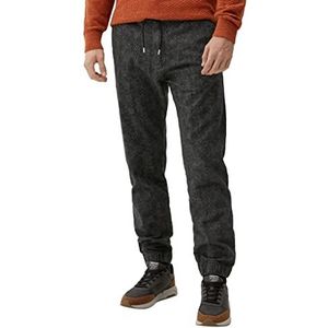 s.Oliver Men's 2121748 Broeken Heren, Detroit Relaxed Fit, Grijs, 3334