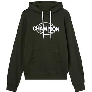Champion Legacy Heren, Graphic Hoodie, L, Groen, Groen, L