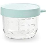 BÉABA - Opbergbak voor baby's en peuters - schaalverdeling - temperatuurbestendig - 150 ml, nachtblauw
