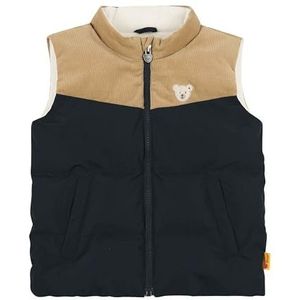 Steiff Vest EU maat 92 Steiff navy, outdoor omkeerbaar vest, overgangsjas, kinderjas waterafstotend, warm en comfortabel, wasmachinebestendig, Steiff Navy, 92