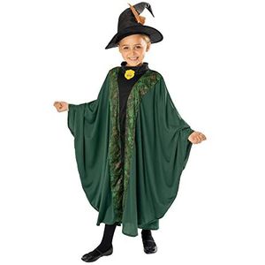 Rubies Officiële Harry Potter Professor McGonagall Robe voor kinderen, verkleedkleding, leeftijd 7-10 jaar