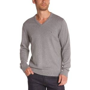 Tommy Hilfiger trui voor heren, V-hals, lange mouwen - - Medium