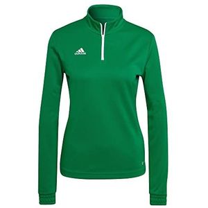 adidas Lang damesshirt, Team Green/Wit, XS