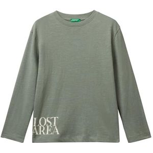 United Colors of Benetton T-shirt M/L, Groen, 130