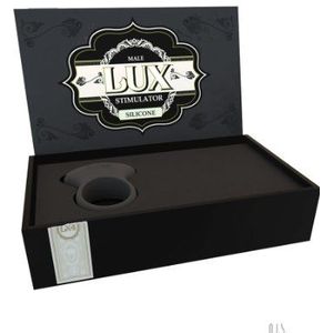 LUX LX4 heroplaadbare stekkerstimulerende ring, zwart
