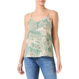 ONLY Dames Onlpalina Life Singlet Ptm Top met bandjes, groen, XL