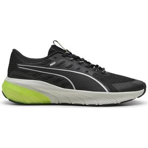 PUMA Unisex Cell Glare Road Running Schoen, Zwart-Geel Alert, 8 UK, Puma Zwart Geel Alert, 42 EU