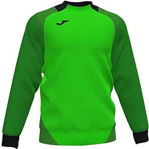 Joma Essential II sweatshirt, heren, neongroen-zwart, XL