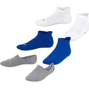 FALKE Cool Kick Invisible 3-pack K in sokken, wit (assortiment 10), 37-30 (3-6 jaar) (3 stuks) dames, wit (assortiment 10)