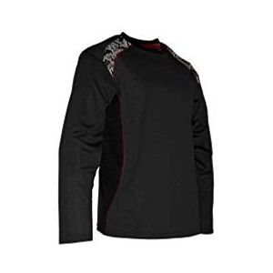 LMA Workwear 9193 LAMPION goed zichtbaar T-shirt met korte mouwen, maat XL, grijs/zwart/rood