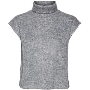 VERO MODA VMBLIS SL Highneck Top JRS Boo, lichtgrijs gem., M
