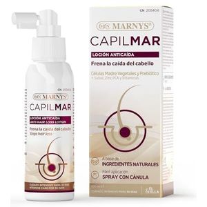 Capilmar MARNYS Anti-haaruitval-lotion – remt haaruitval en geeft stevigheid, laat geen vettige resten achter, met plantaardige stamcellen, Sabal prebioticum, zink-PCA en vitaminen, spuitlotion