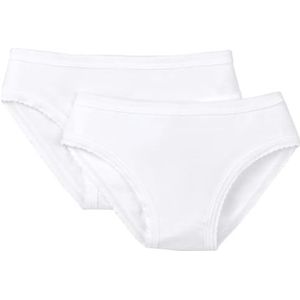 PETIT BATEAU - Slip - Wit - Katoen - Set van 2