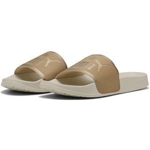 PUMA Leadcat 2.0 Aqua Metallics Slide Sandaal, Alpine Snow Gold-Light Sand, 3 UK, Alpine Snow PUMA Goud Licht Zand, 35.5 EU