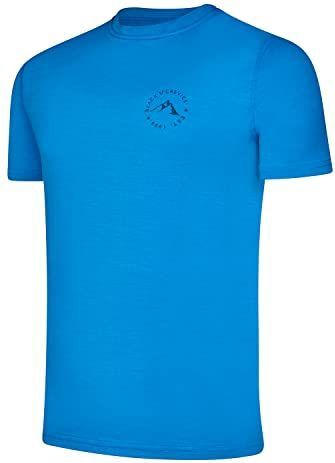 Black Crevice - Merino T-shirt - Heren - Hoogwaardig - 70% Merinowol - Temperatuurregulerend