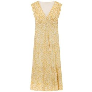 Springfield Jurk voor dames, Goud/mosterd, XS