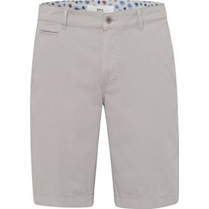 BRAX Heren Style Bari Bermuda FINE GAB Jeans-shorts, zilver, 48, zilver, 33W x 32L