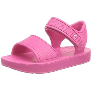 Fitflop Jungen Iqushion ergonomische sandaal met rugband voor kinderen, uniseks, roze jam, 25 EU