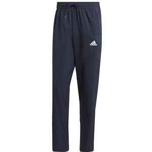 adidas Heren AEROREADY Essentials Stanford Open Hem Embroidered Small Logo Pants, Legend Ink, L Tall