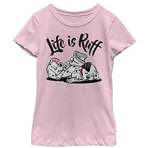 Disney Life Ruff T-shirt voor meisjes, S, lichtroze, S, lichtroze, S, lichtroze, S