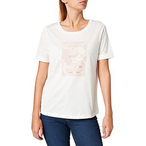 Gerry Weber Dames Shirt Art Nouvau halve mouw Shirt T-shirt 1/2 mouw Shirt patroon, off-white, 38