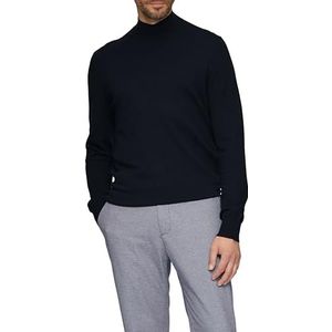 s.Oliver BLACK LABEL Gebreide trui met coltrui in gemêleerde look, 5978, L