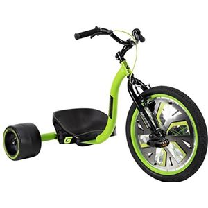 Huffy Groene Machine Slider Rit Op Stunt Trike Spin en Drift Groen & Zwart Voor Kinderen 8+
