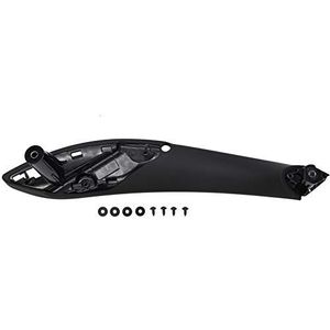 MOTOKU Zwart Linksvoor Interieur Binnendeur Pull Handvat Cover Armsteun Beugel Trim voor BMW F30 F80 F31 F32 F33 F35 M3