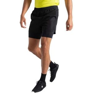 Dare 2b - Heren Beweging Shorts - Zwart - Lichtgewicht Gerecycled Polyester