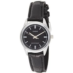 Casio Horloge met Japans kwartsuurwerk Woman LTP-V005L-1A 28 mm, zwart, Size of case, analoog horloge