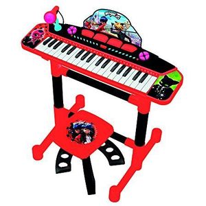 Reig 2686 Ladybug Keyboard op standaard met stoel