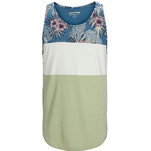 Jack & Jones JORVENICE Block Tank Top 12210056 Blauw