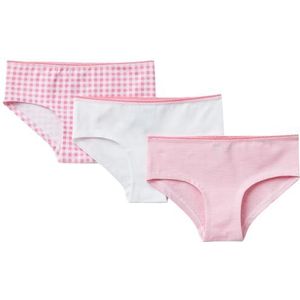 United Colors of Benetton Set 3 Coulotte 378Y0S01R ondergoed, meerkleurig 60A, 90 meisjes, meerkleurig 60a, 90