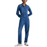 Pepe Jeans Hunter Utility Jumpsuit voor dames, Blauw (Denim), XS