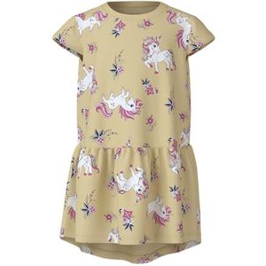 Nmfvigga Capsl Dress F1 Noos, crèmetinten, 98 cm