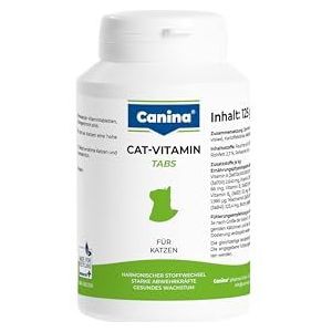 Canina Pharma CAT Vitamine Tabs Vet, 250 Stuk, 125 g