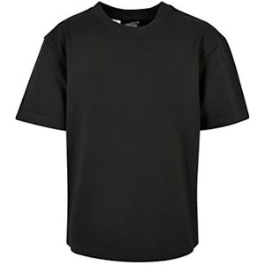 Urban Classics Boy's Boys Heavy Oversized Tee T-shirt, zwart, 158/164, zwart, 158/164 cm
