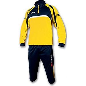 GEMS Colombia Trainingspak, uniseks, geel/blauw, XS