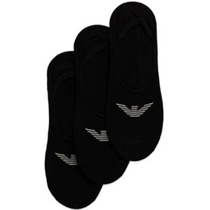 EMPORIO ARMANI Sokken voor heren, Zwart/Zwart/Zwart, Large-X-Large