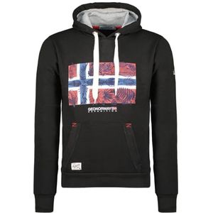 Geographical Norway Gpalm Heren Hoodie, Zwart, XXL