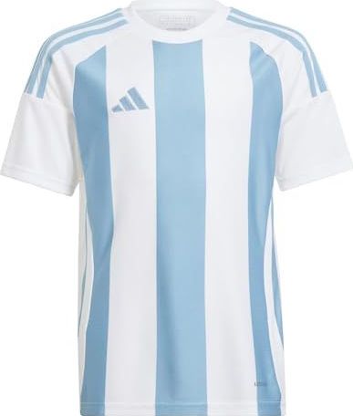 adidas Unisex niños STRIPED 24 JERSEY KIDS, team light blue/white/white, 9-10 Years