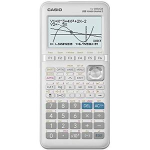 Casio FX-9860GIII Grafische rekenmachine, 21,2 x 91,5 x 184 mm, zilverkleurig