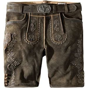 Stockerpoint Herenbroek Oliver vrijetijdsbroek, kiezel, 54